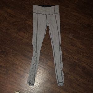 Lululemon black and white leggings